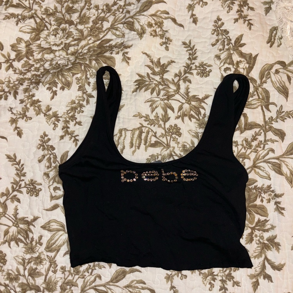 Vintage BEBE tank cropped